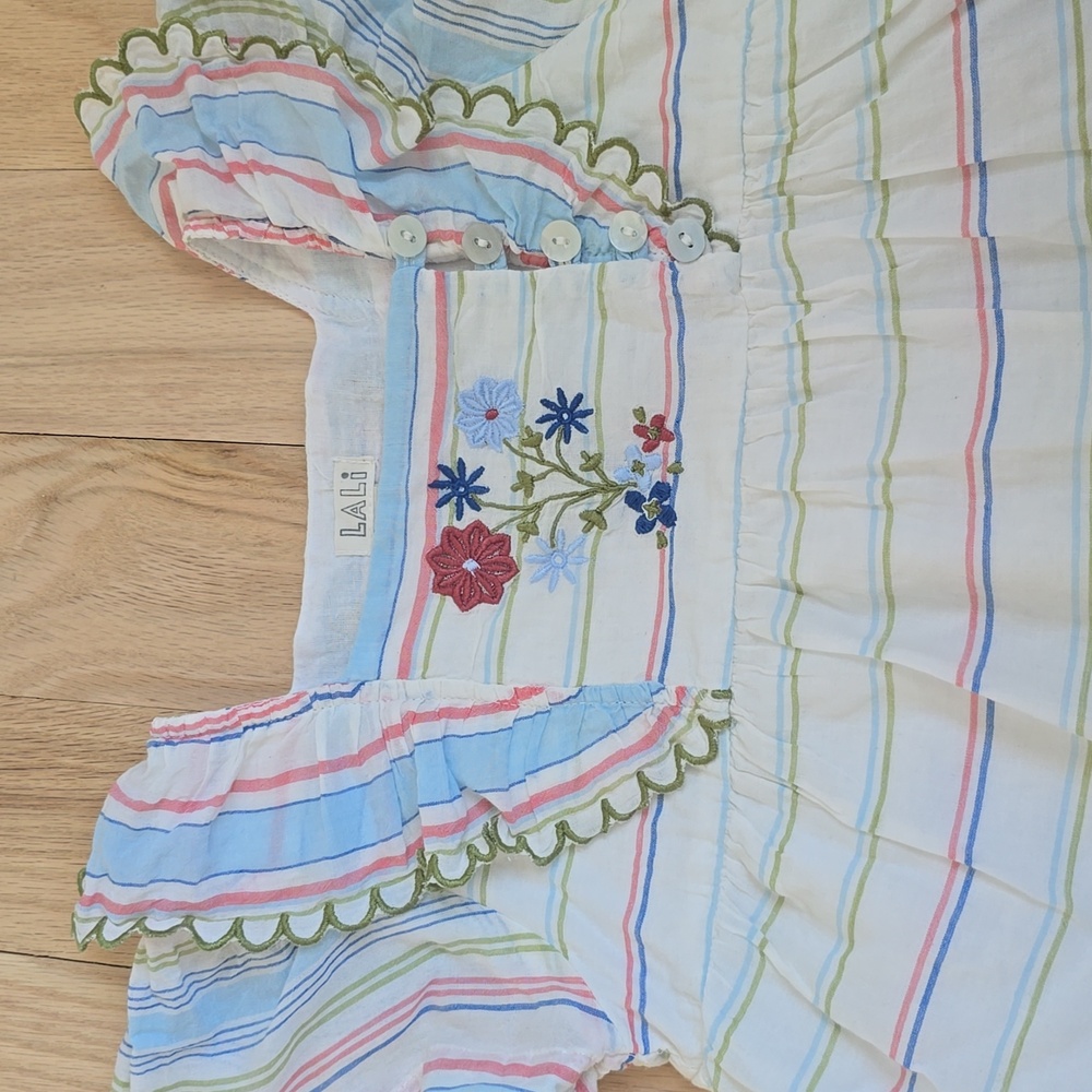 Colorful Striped Kids Matching Set - Picture 2 of 5